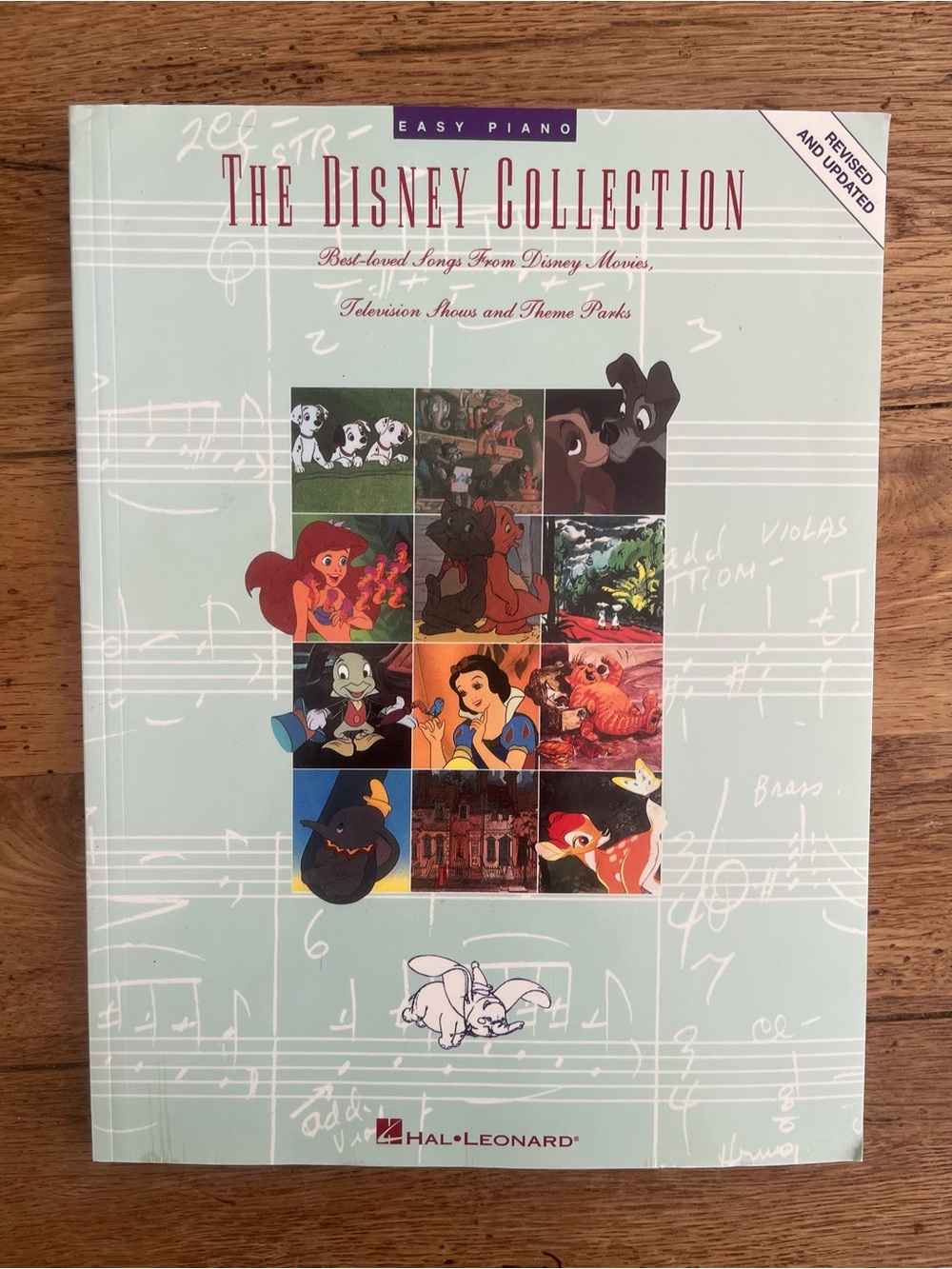 The Disney Collection Easy Piano Songbook - Light Seafoam Green